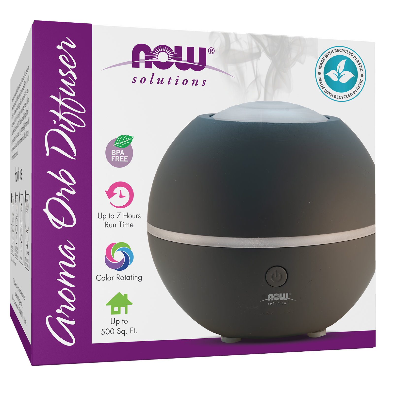 Aroma Orb Ultrasonic USB Oil Diffuser Box Front