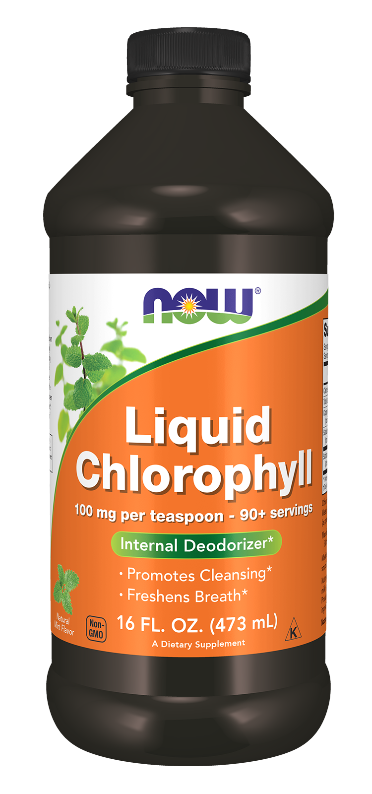 Liquid Chlorophyll - 16 oz. Bottle Front