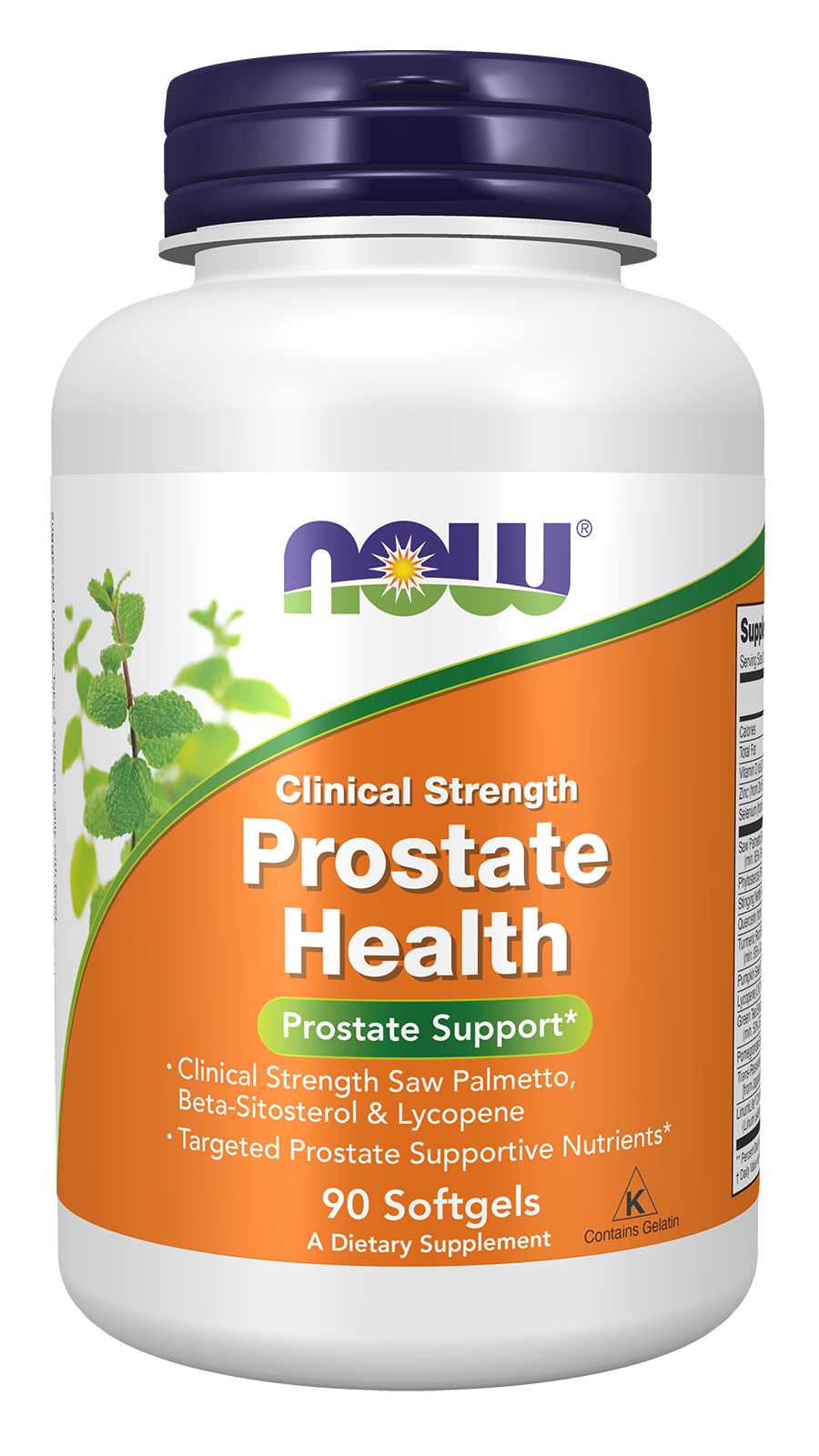 Prostate Health Clinical Strength - 90 Softgels Bottle Front