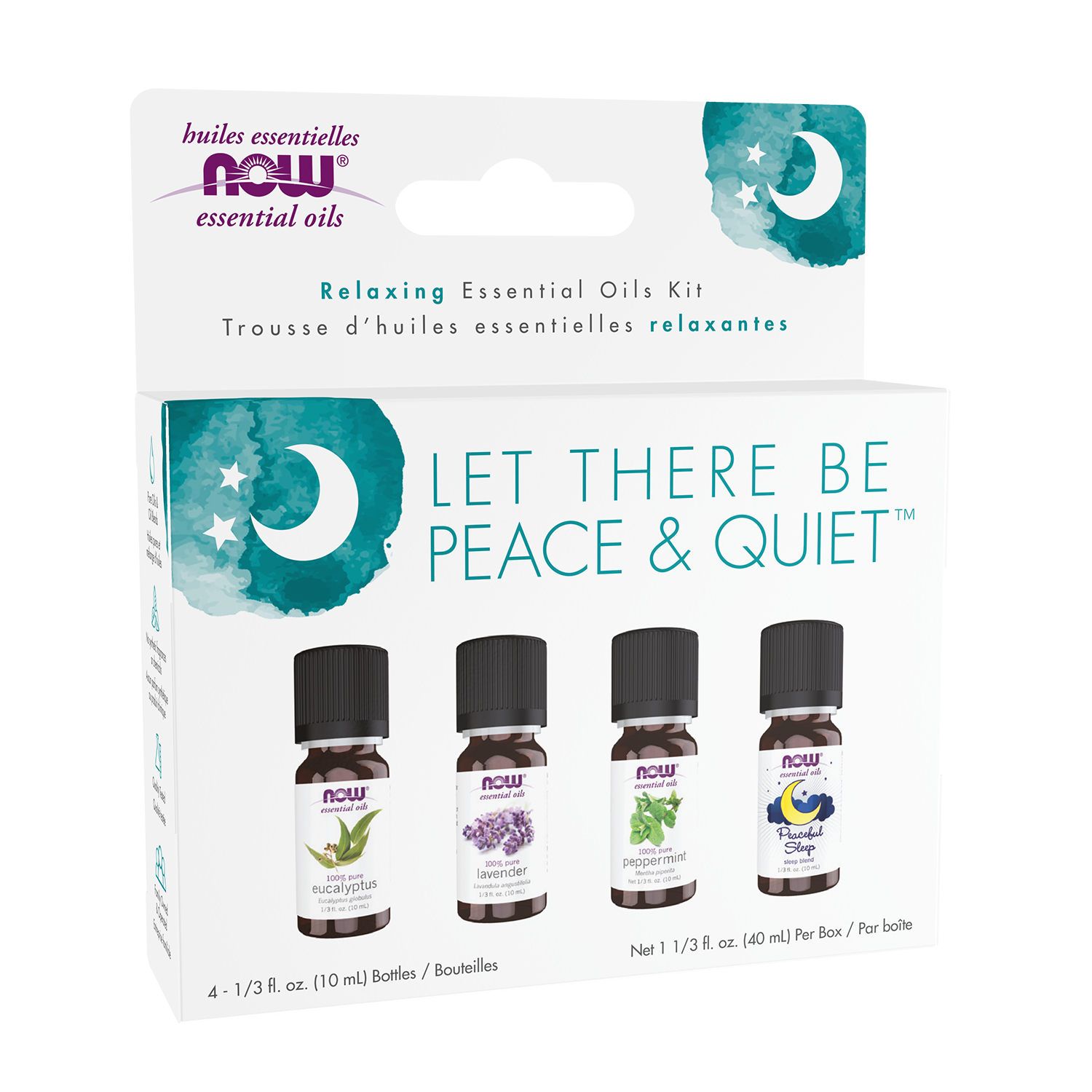 Let There Be Peace & Quiet Essential Oil Kit Box Front