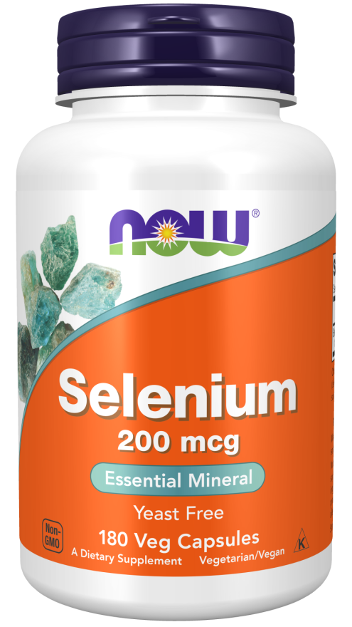 Selenium 200mcg | Selenium Capsules | NOW Selenium