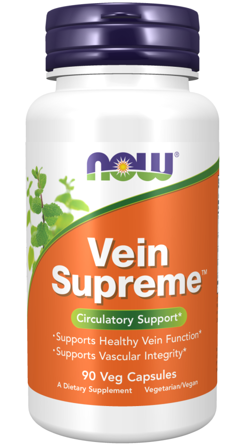 Vein Supreme | Circulatory Support | NOW Supplements