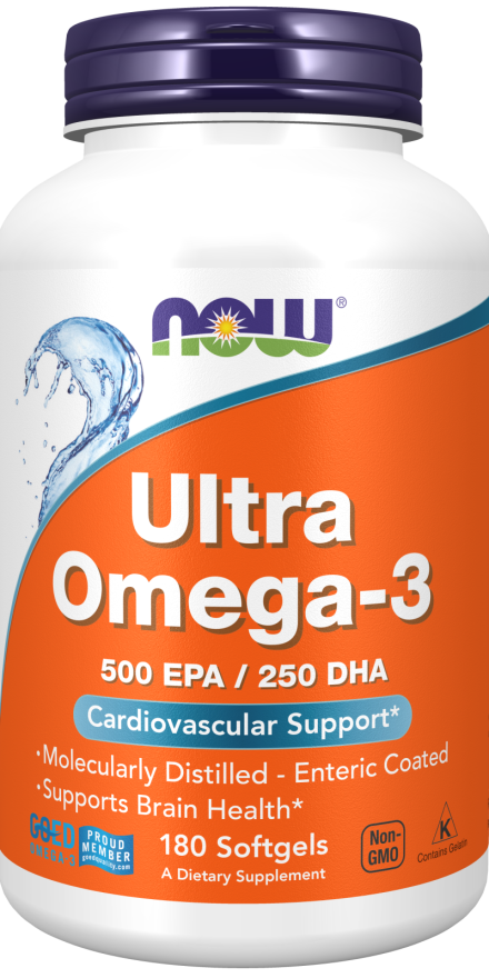 Klas Ijzig Staan voor Ultra Omega-3 | Shop for NOW Fish Oils | NOW Foods