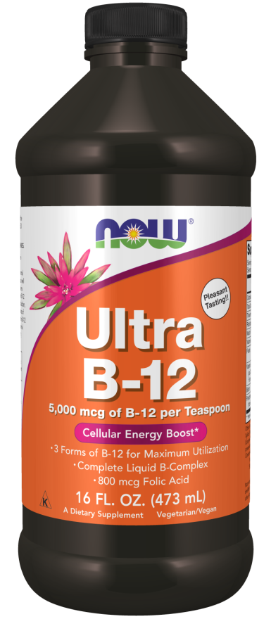 Ultra-B-12 Liquid | Buy Now | NOW Foods