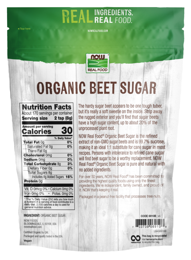 Beet Sugar | Beetroot Sugar | NOW Foods