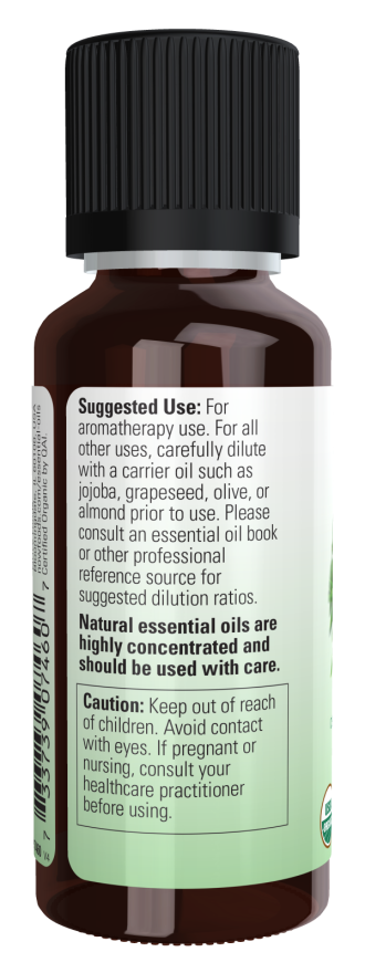 Rosemary Oil, Organic - 1 fl. oz. Bottle Left