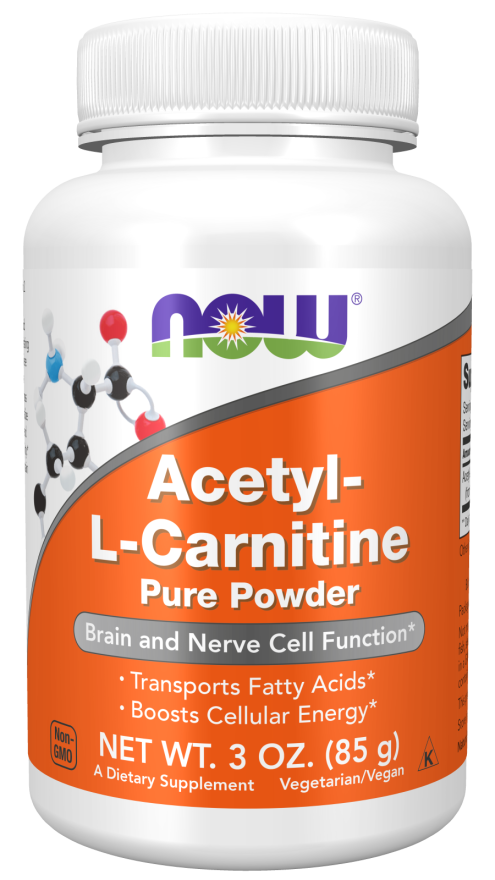 Acetyl L-Carnitine | Acetyl L-Carnitine Powder | NOW Foods