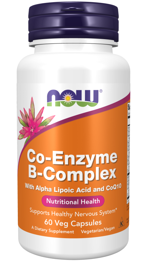 Co-Enzyme B-Complex | Shop Capsules Here | NOW Supplements