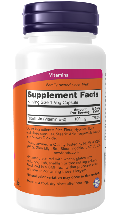 Vitamin B-12 | 100 Mg Veg Capsules | NOW Supplements