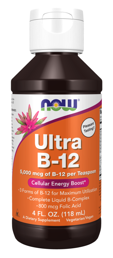 Ultra-B-12 Liquid | Buy Now | NOW Foods