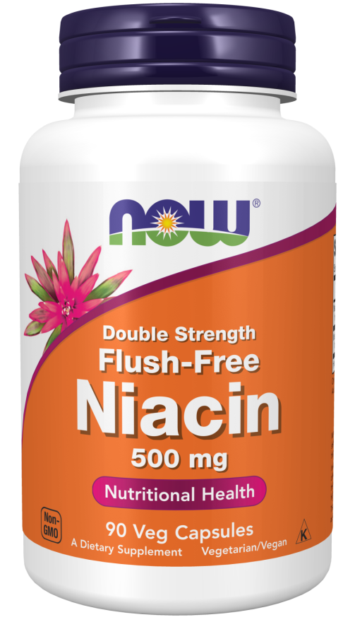 Niacin 500 Mg | Available Online | NOW Supplements