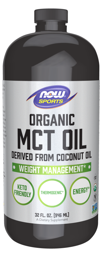 MCT Oil, Organic - 32 fl. oz. Bottle Front