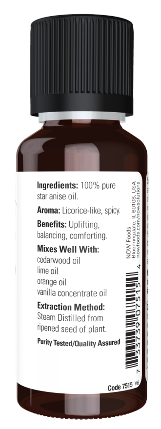 Anise Oil - 1 fl. oz. Bottle Right