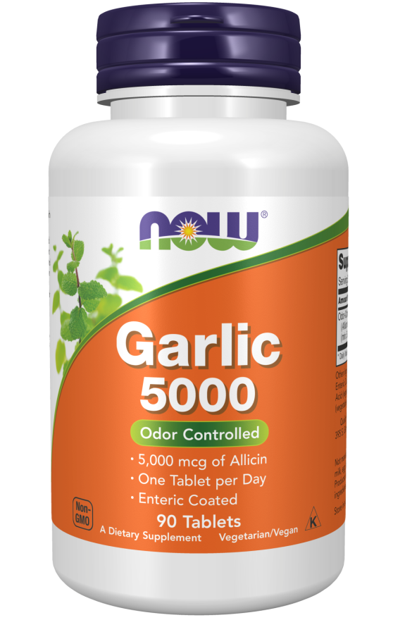 Garlic 5000 - 90 Tablets Bottle Front