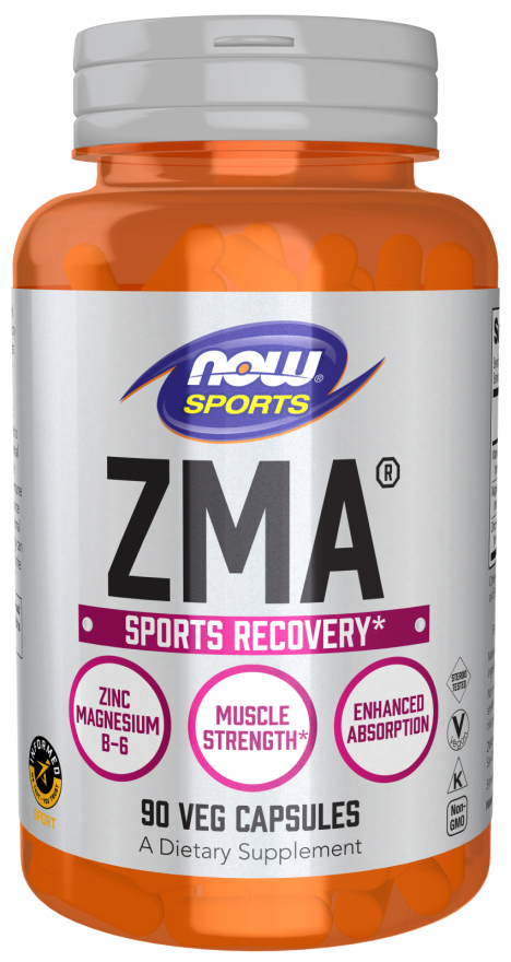 ZMA Capsules | ZMA Supplements | NOW Foods