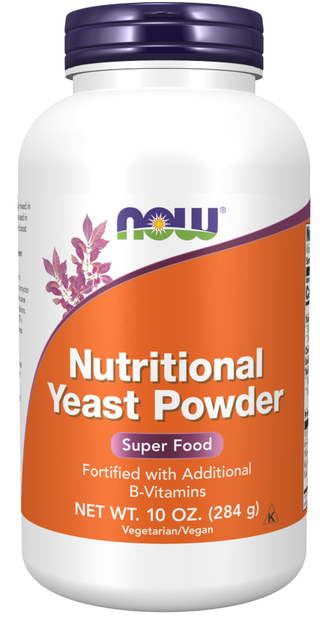 Nutritional Yeast Powder - 10 oz. Bottle Front