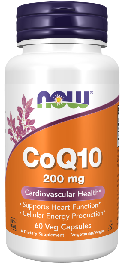 CoQ10 Supplement | 200 Mg Capsules | NOW Supplements