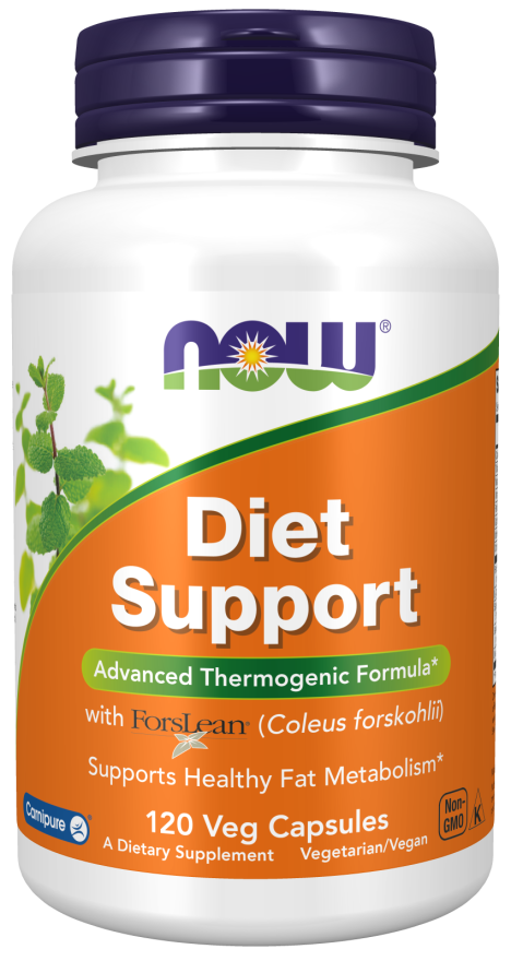 Diet Support - 120 Veg Capsules Bottle Front