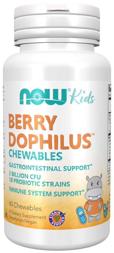 BerryDophilus™ Kids - 60 Chewables Bottle Front
