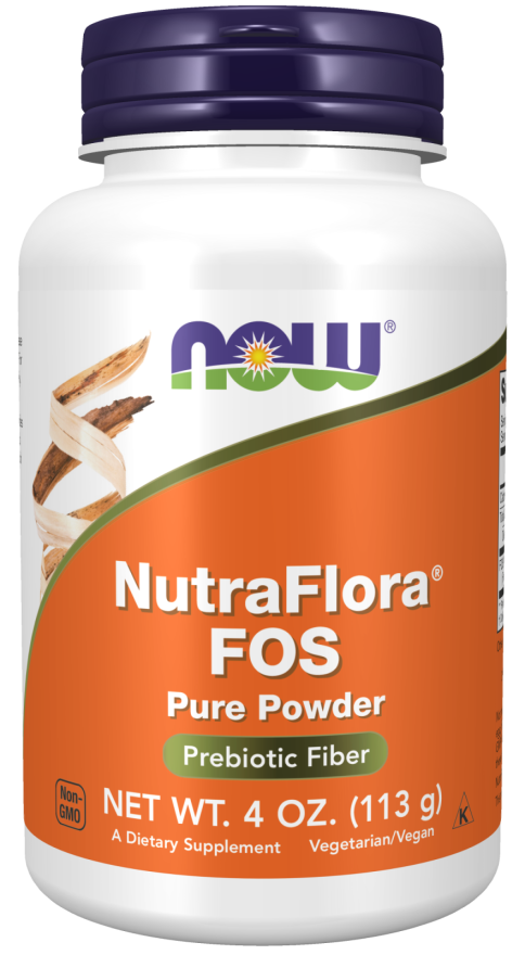 NOW NutraFlora FOS Powder