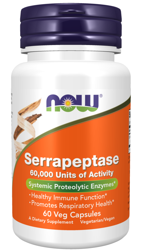 Serrapeptase Veg Capsules | NOW Foods