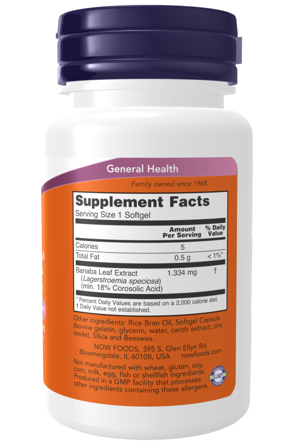 GlucoFit&reg; - 60 Softgels Bottle Right