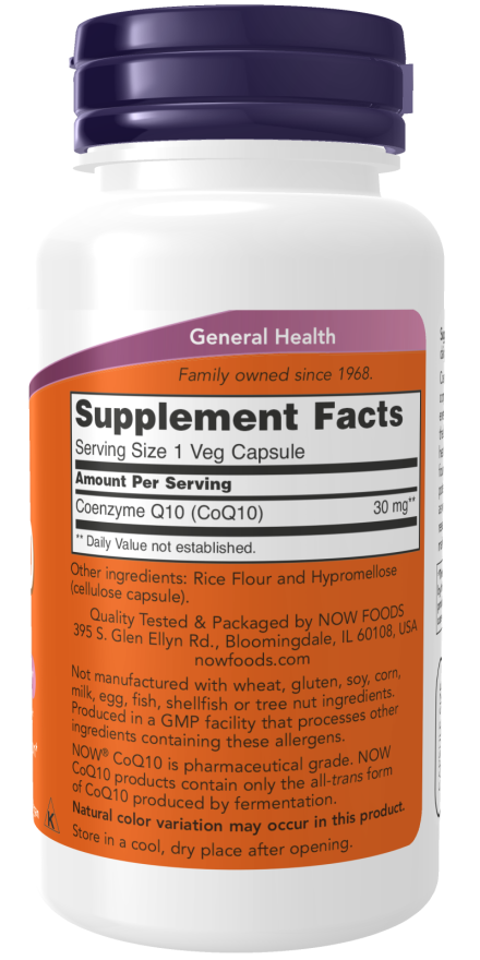 Coq10 Supplement Supports Heart Function Now Supplements 7520