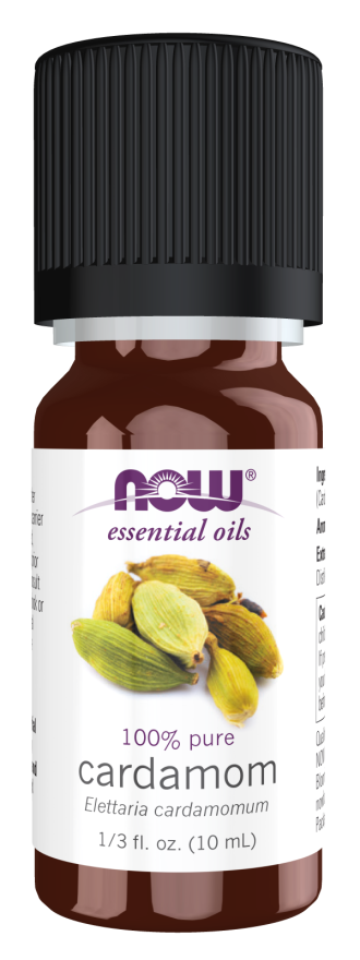 Cardamom Oil - 1/3 fl. oz. Bottle Front