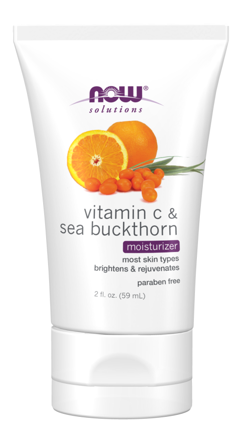 Squeeze tube of Vitamin C & Sea Buckthorn - 2 fl. oz. Tube Front