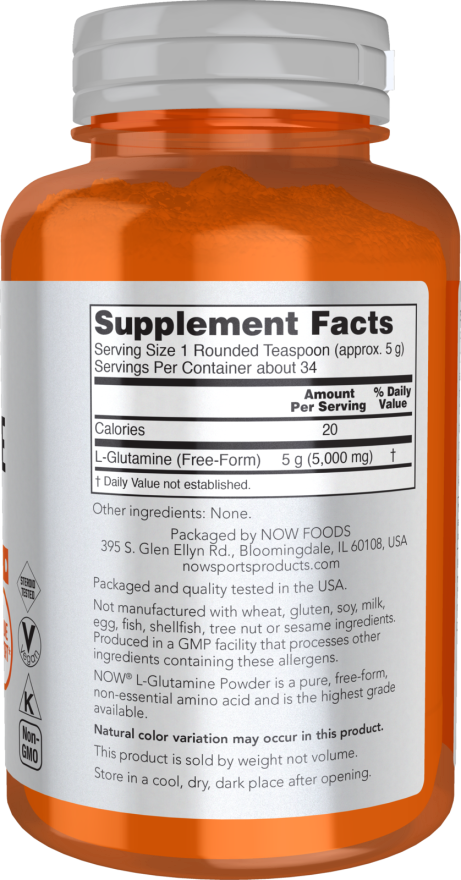 Glutamine Supplements - L-Glutamine Powder (12 Oz Powder)