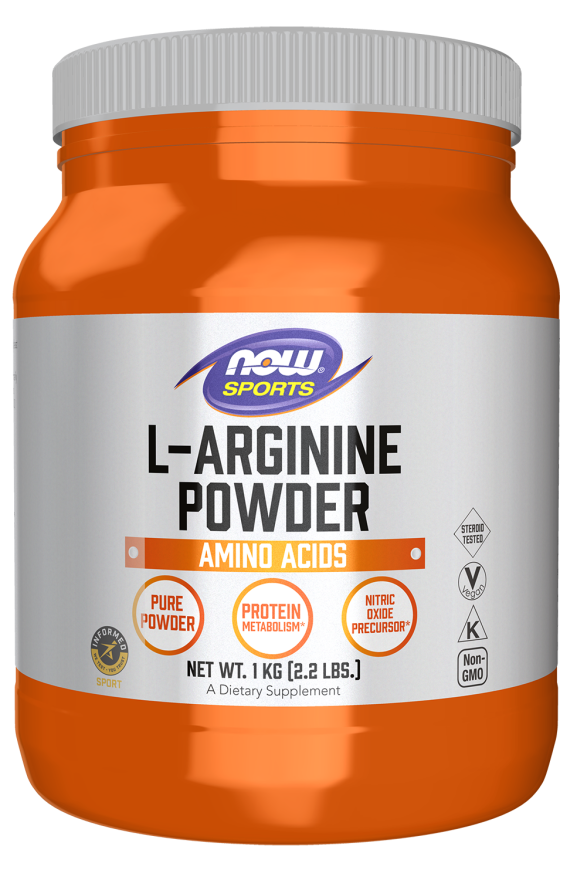 L-Arginine Powder - 2.2 lbs. Bottle Front