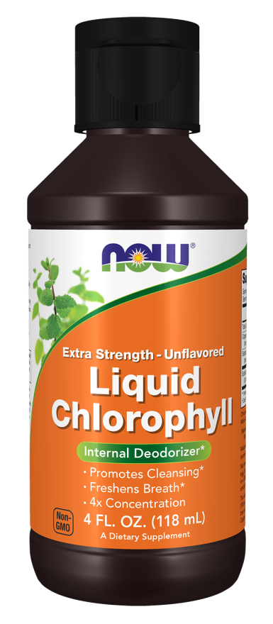 Chlorophyll, Extra Strength Unflavored Liquid - 4 fl. oz.