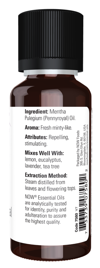 Pennyroyal Oil - 1 fl. oz. Bottle Right