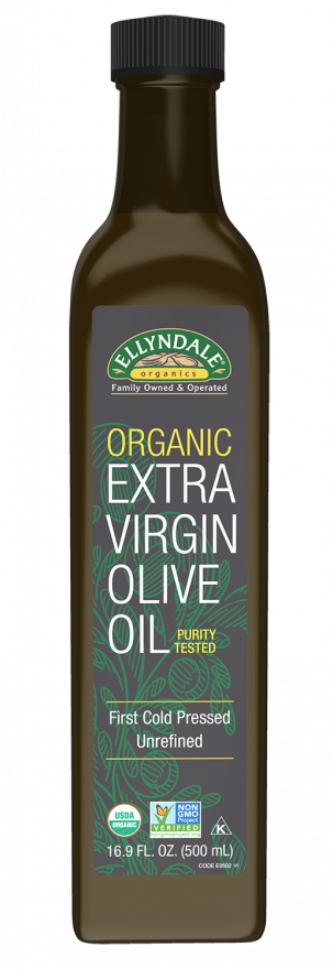 Extra Virgin Olive Oil 16.9 oz. Glass Bottle Front