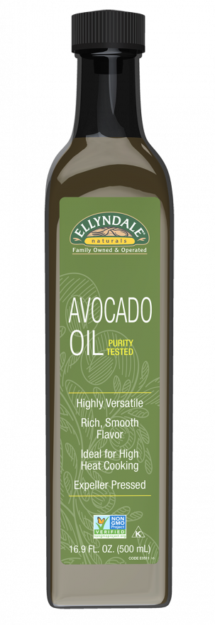 Avocado Cooking Oil in Glass Bottle - 16.9 fl. oz. Bottle Front