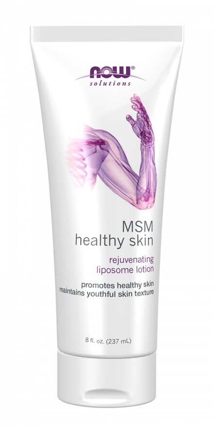 MSM Healthy Skin Liposome Lotion - 8 fl. oz. Tube Front