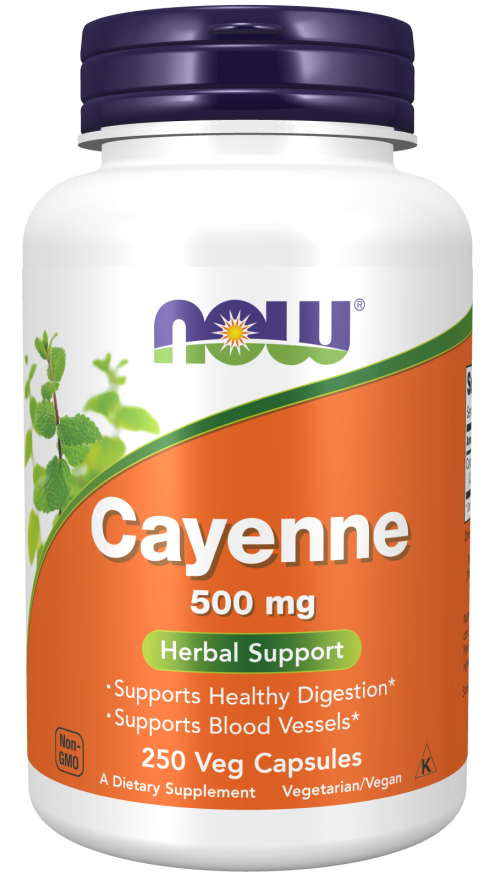 Cayenne 500 mg - 250 Veg Capsules