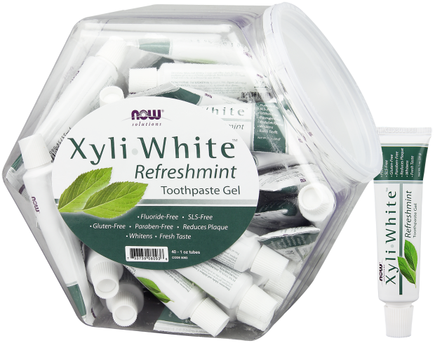 now xylitol toothpaste