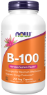 Vitamin B-100 - 250 Veg Capsules Bottle