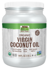 Virgin Coconut Cooking Oil, Organic - 54 fl. oz. Container Front