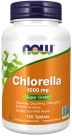 Chlorella 1000 mg - 120 Tablets Bottle Front