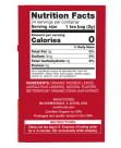 Better Off Red™ Rooibos Tea - 24 Tea Bags Nutrition Facts Box
