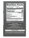 Black Tea, Organic - 24 Tea Bags Box Nutrition Facts