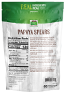 Papaya Spears- 12 oz Bag Back