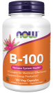 Vitamin B-100 - 100 Veg Capsules Bottle Front