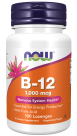 Vitamin B-12 1000 mcg - 100 Lozenges bottle front