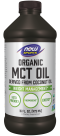 MCT Oil, Organic - 16 fl. oz. Bottle Front
