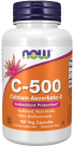 Vitamin C-500 Calcium Ascorbate-C - 100 Veg Capsules Bottle Front