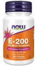 Vitamin E-200 With Mixed Tocopherols - 100 Softgels Bottle Front