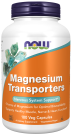 Magnesium Transporters - 180 Veg Capsules Bottle Front